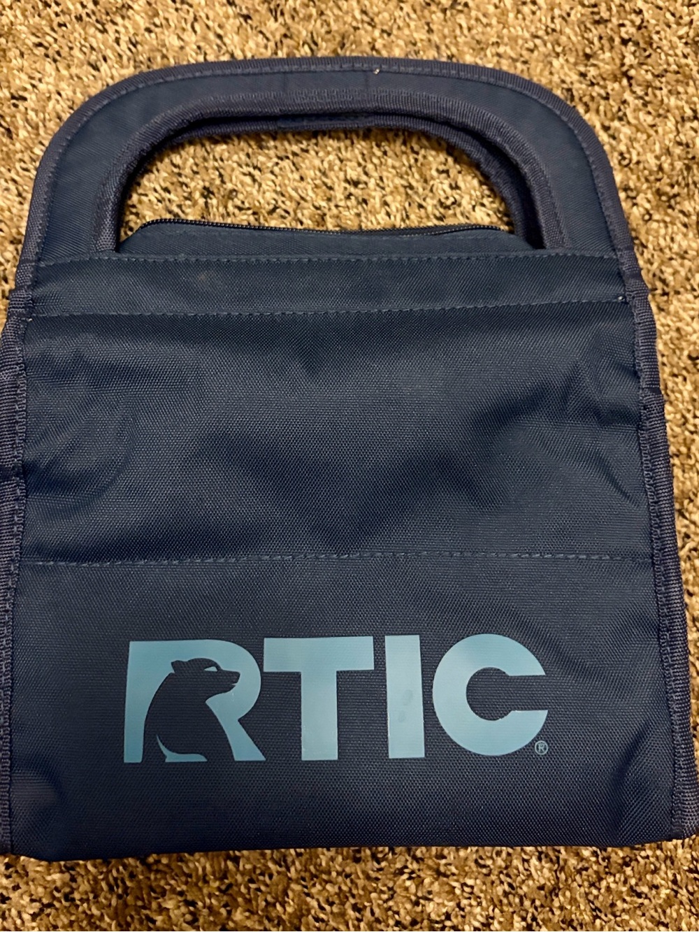 RTIC Navy Ice Lunch bag